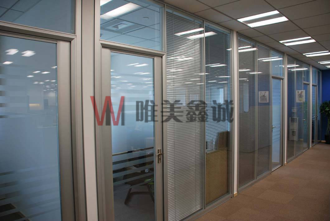 玻璃高隔屏風GG-BL-017