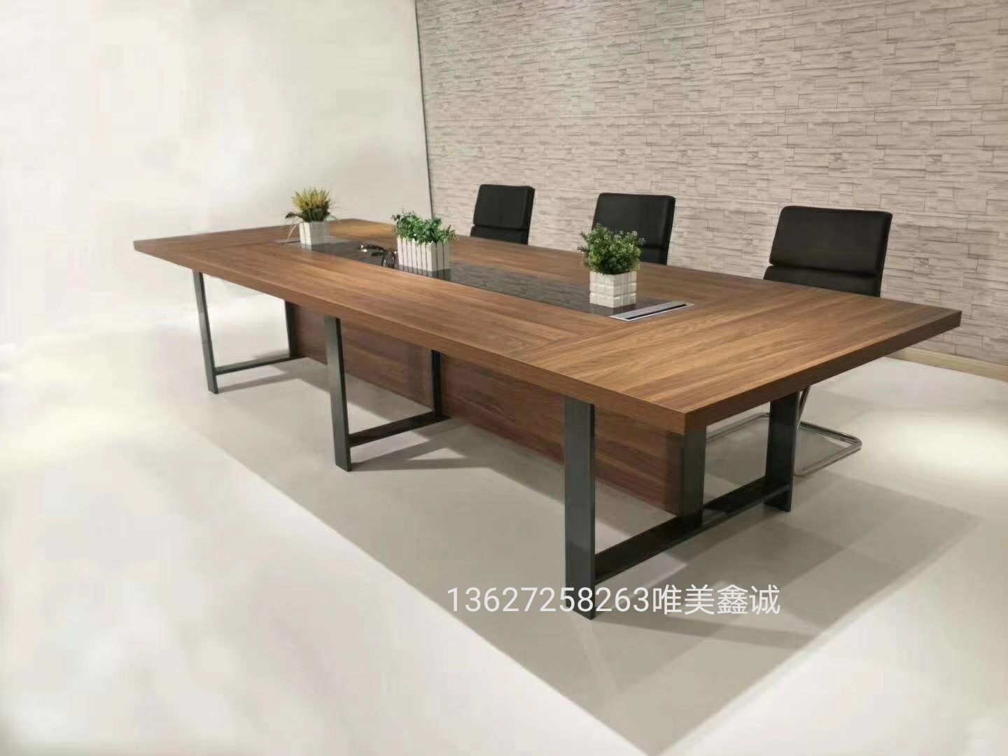 鋼架會(huì)議桌WM-FLX-15
