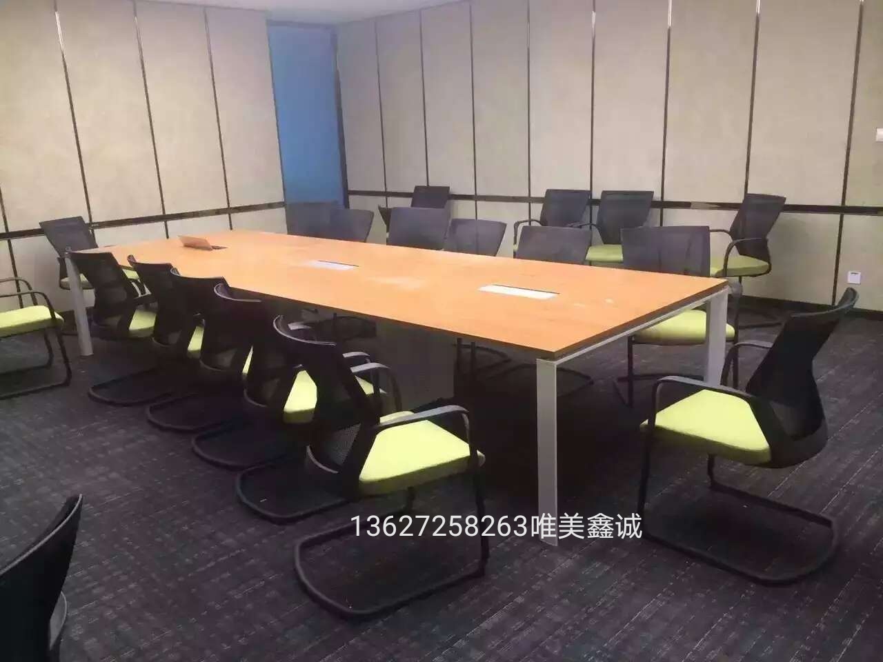 鋼架會(huì)議桌WM-FLX-17
