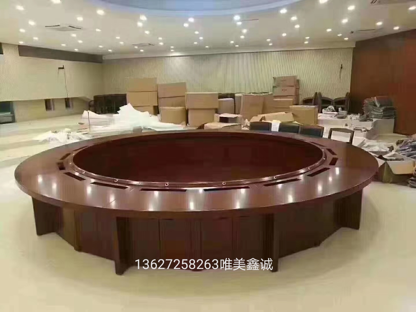 實木油漆會議桌WM-BC-015