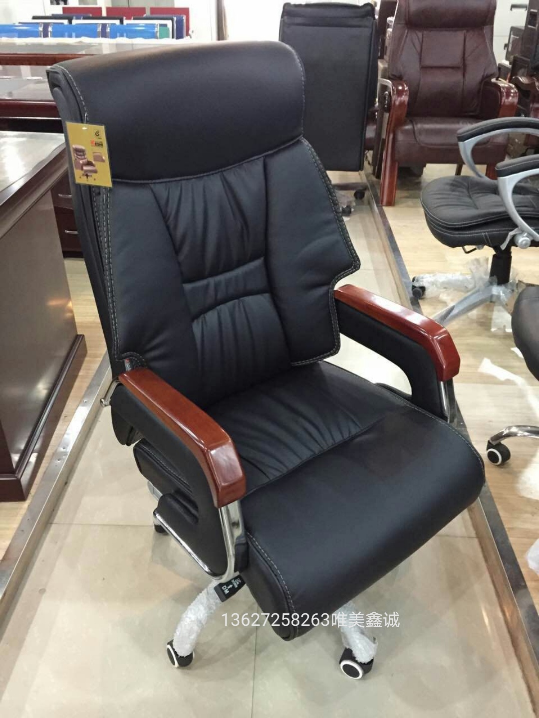 真皮大班椅WM-SH-627